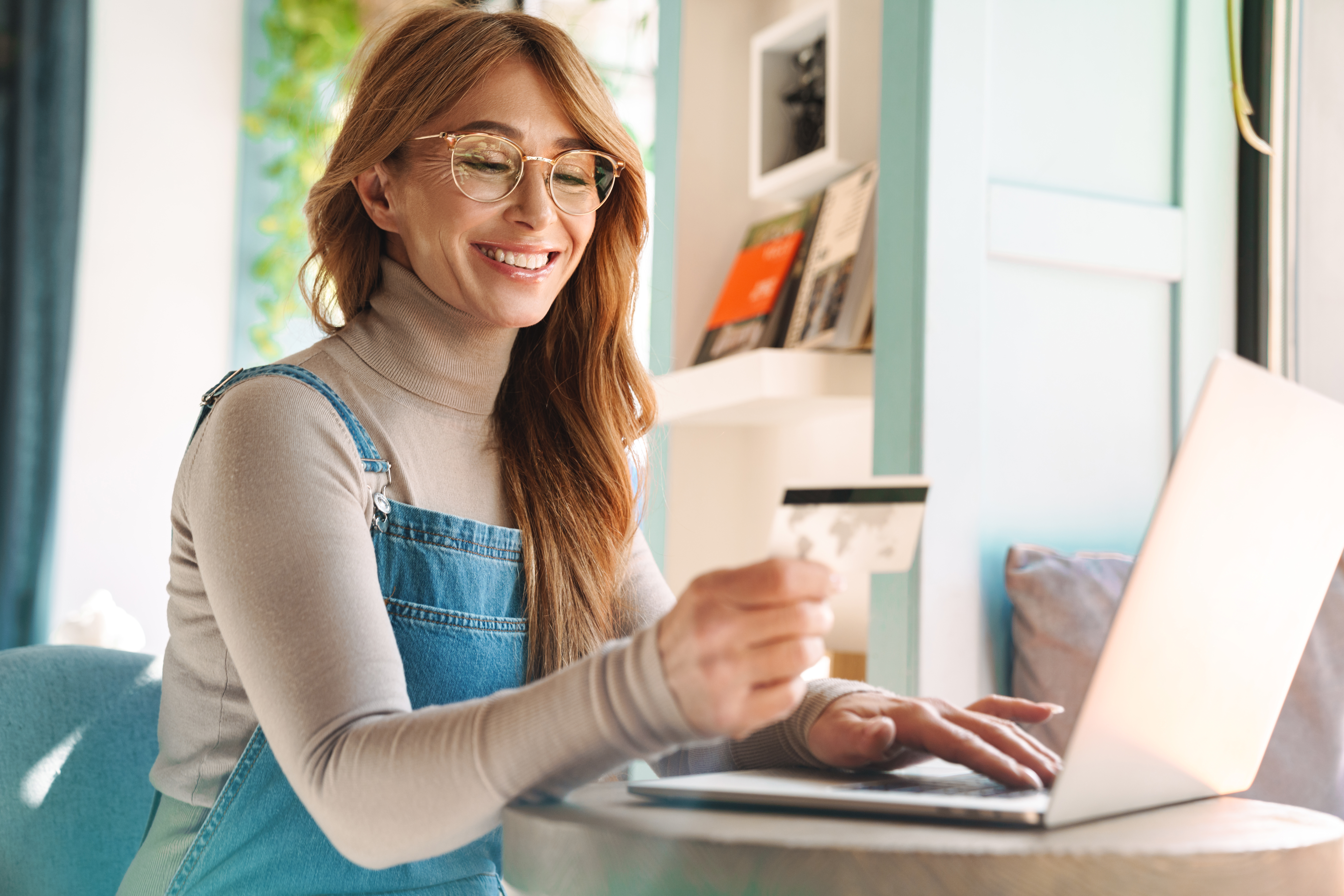 Using a credit card online
