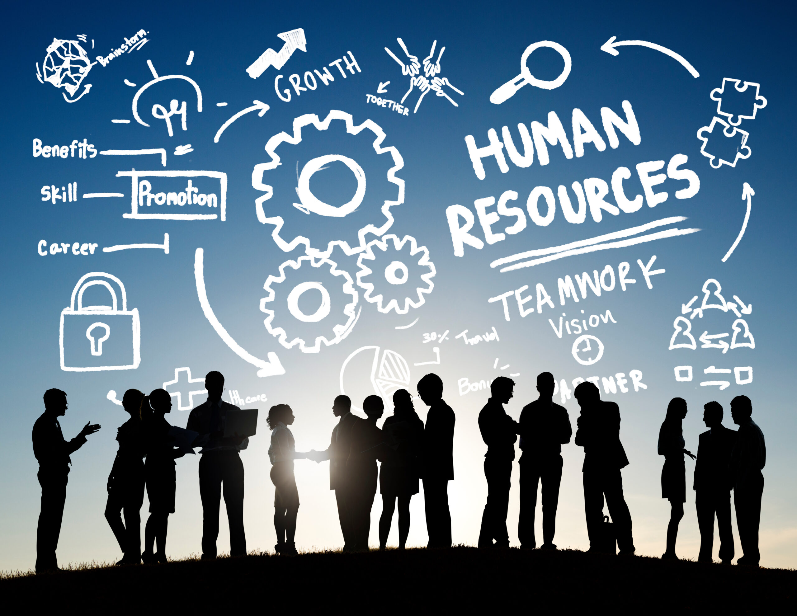 human resources employment teamwork business people communicatio